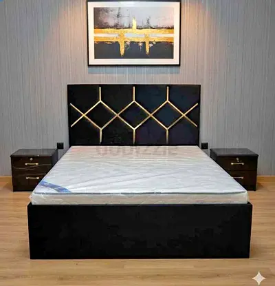 Stylish Brand new Queen size bed including mattress family bed double bed Queen bed