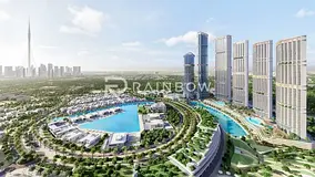 Waterfront 1BR Apartment | 350 Riverside Crescent | Furnished | Lagoon & Skyline Views