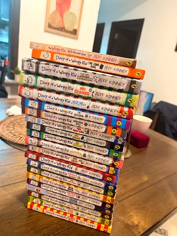Diary of a Wimpy Kid book series collection (multiple volumes) - Gently used - 21 books
