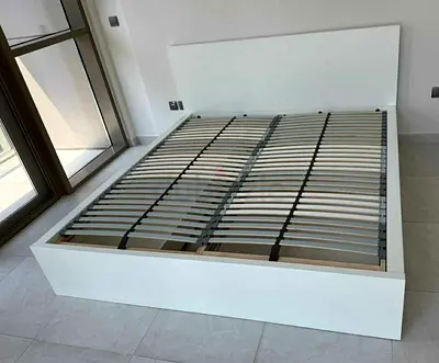 Ikea King size bed with mattress available in perfect condition