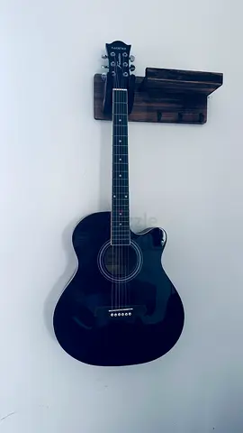 Kadence Frontier 40 Brown Acoustic Guitar – Cutaway Body, Die Cast Keys + bag + strap + wall mount