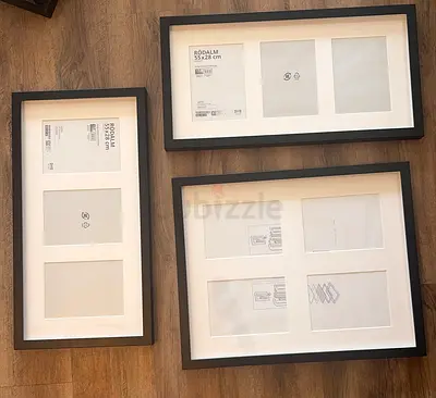 IKEA Black photo frames