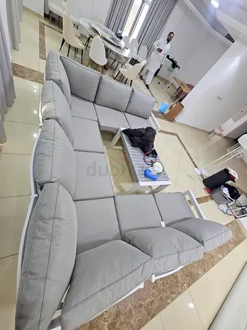 U shape garden sofa