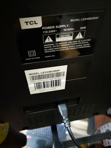TCL led TV 43 inches