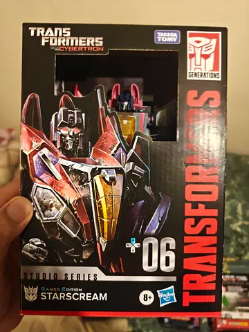 Transformers Studio Series Gamer Edition Starscream