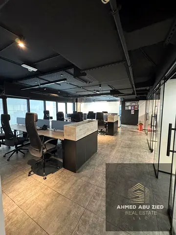 Command Your Corporate Presence: Ultra-Luxury VIP Furnished Duplex Office for Rent - Al Majaz 2 Cor