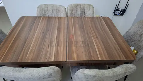 Dinning Table with 6 Chairs for sale