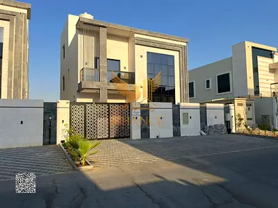 Luxury New Villa for Sale in Al Amerah, Ajman | 6 Master Bedrooms | Rooftop | Freehold
