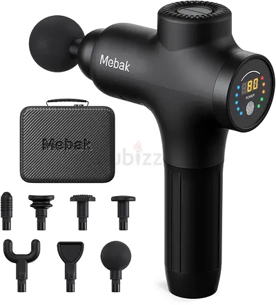 Mebak 3 Massage Gun, Massage Gun Deep Tissue for Athletes, Professional Muscle Percussion Massager