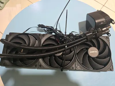 DeepCool LD360 ARGB 360mm AIO Liquid Cooler With 3pcs of Be Quiet Fans