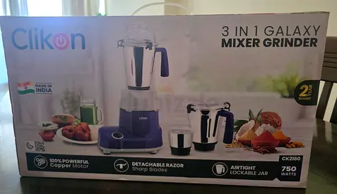 Clikon Mixer Grinder For Sale