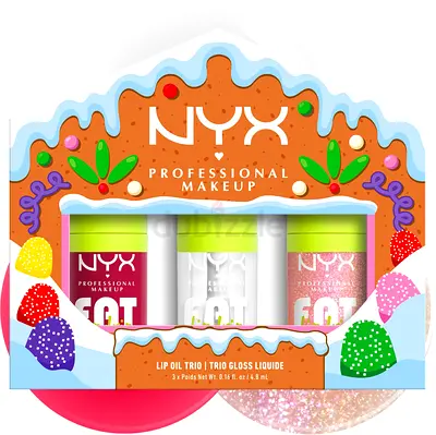 NYX Professional Makeup Lip Oil (assorted shades) - Like new (down from AED 114)
