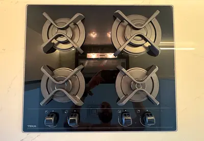 Teka GBC 64000 KBA 4-Burner Glass Gas Hob - Never Used