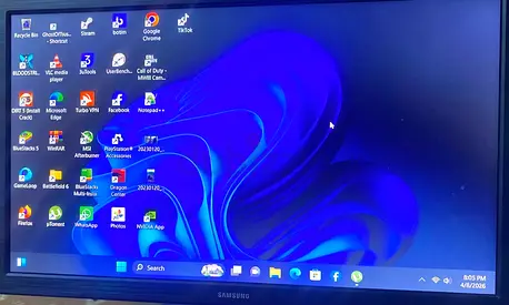 Samsung 19 LED Monitor (60Hz) - HDMI  Power Adapter Included
