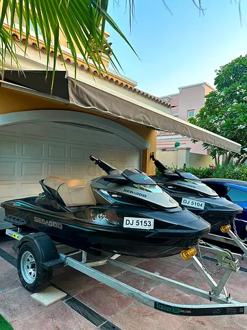 2 Jetskis Seadoo GTX 300 Limited with trailer