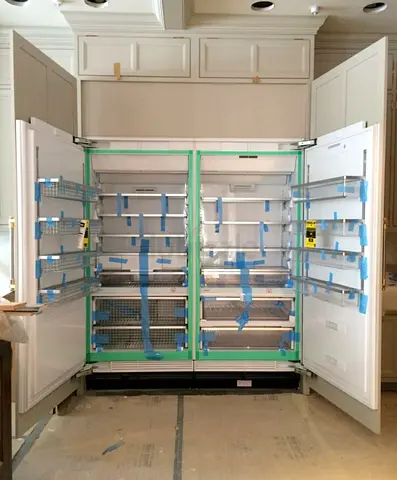 Miele latest model Built-in Side-by-Side fridge freezer set Refrigerator excellent condition