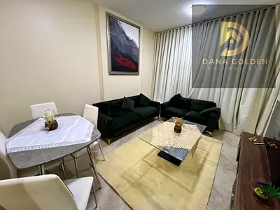 A wonderful furnished one-bedroom apartment in Al Qasimia