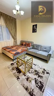 Studio apartment for rent in Sharjah, Al Majaz 3, next to Al Safia Park
