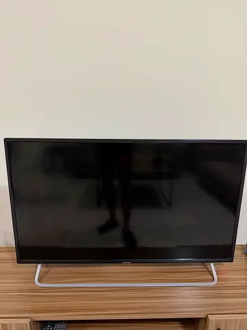 LED Flat Screen TV with Stand - Good Working Condition
