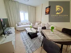 Available from today: One-bedroom apartment with living room, two bathrooms, swimming pool, and inte