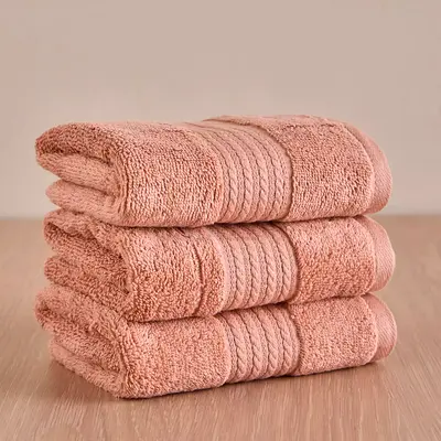 Zoey 3-Piece 500GSM Advance Cotton Hand Towel Set - 40x70 cm