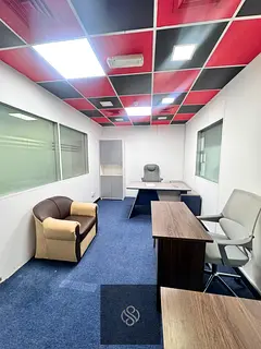 FULLY FURNISHED OFFICE FOR RENT | 1 MIN WALK TO AL QIYADAH METRO | 250 SQ. FT. | ALL BILLS INCLUDED