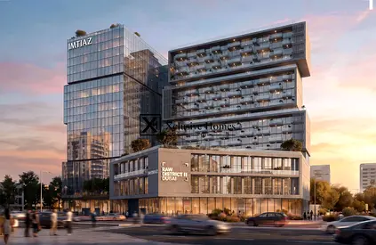 Furnished Office | Raw District | Downtown Jebel Ali | Pool & City Views