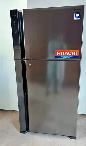 Hitachi 760 litter capisty two door refrigerator dual fan digital inventory technology
