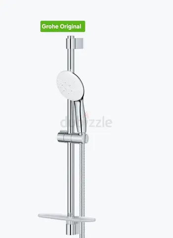 Grohe Shower Rail Set with Handheld Showerhead - Chrome original box