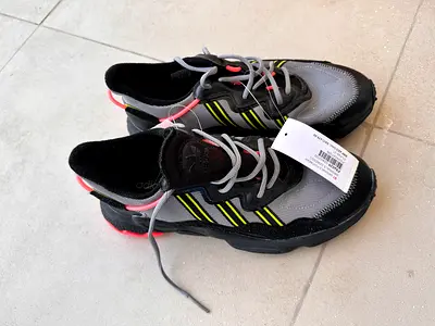 Adidas mens running sneakers - size not specified, lightly used, tag attached