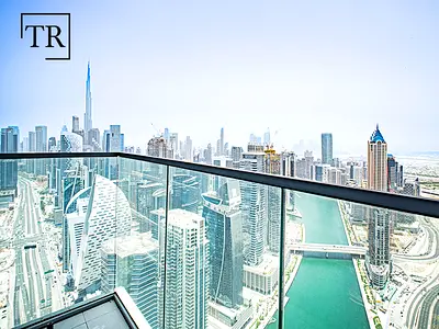 Burj & Canal Views | Furnished | Well Organized