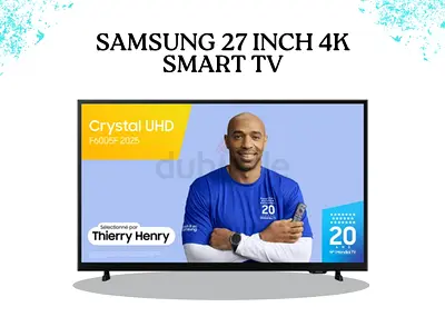 Samsung 27 Inch Full HD 4K Smart TV | 2025 Model TU27F6005F