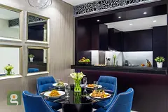 City View | Balcony | Furnished — 2