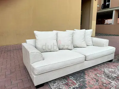 Super brand new condition the one Kingston five seater sofa set beige