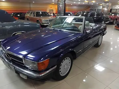 1986 Mercedes-Benz SL 500  Japanese Specs