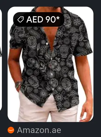 50% OFF - Men Black Shirt 2XL
