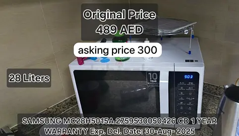 Samsung Microwave for sale