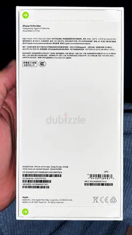 Sealed iPhone 14 Pro Max 512GB Deep Purple - Brand New Box