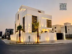 Luxury villa for sale in Al Zahia, Ajman (owner-built). Brand new villa, I am the owner, corner lot