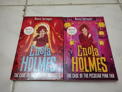 Books - Enola Holmes 3  4 series