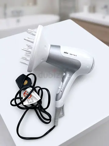 Braun Satin Hair 5 Hair Dryer with Diffuser - Good Working Condition