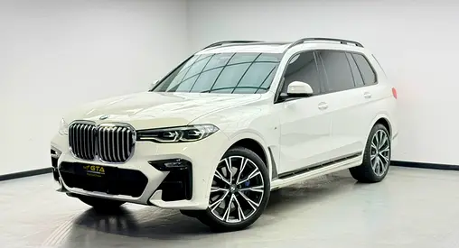 2021 BMW X7 xDrive40i M-Sport, Warranty, Full BMW Service History, Very Low Km, 7 Seater, GCC