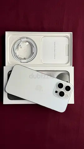 Iphone 15 promax 512 gb white titanium