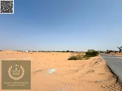 RESIDENTIAL VILLA LAND FOR SALE – AL ZAHYA, AJMAN G+2 PERMISSON WITH TRANSFER FEE