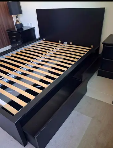 Ikea double bed 140×200 Bed with mattress available in perfect condition