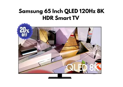 Samsung 65 Inch Q700T QLED 120Hz 8K HDR Smart TV 65Q700T