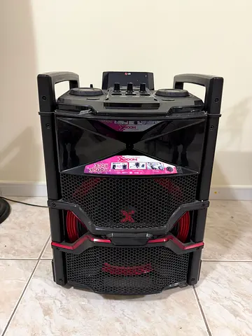 Lg X boom bluetooth speaker