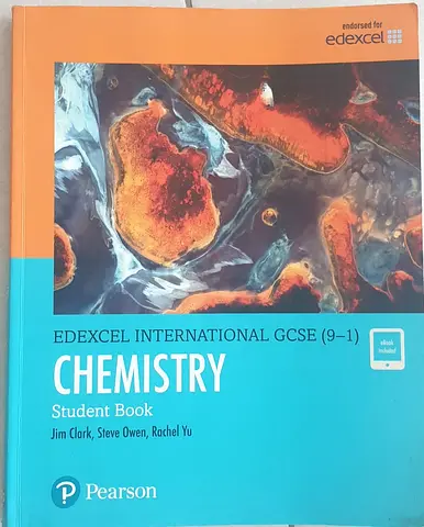 Edexcel International GCSE (9-1) Chemistry Student Book - Pearson