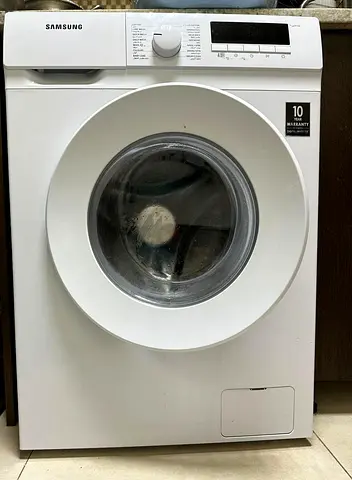 Samsung Front Load Washing Machine 7 kg 1 year old with bill 10 year warranty machine