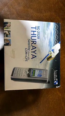 Thuraya SG-2520 Satellite Phone (boxed) - GSM + GPS